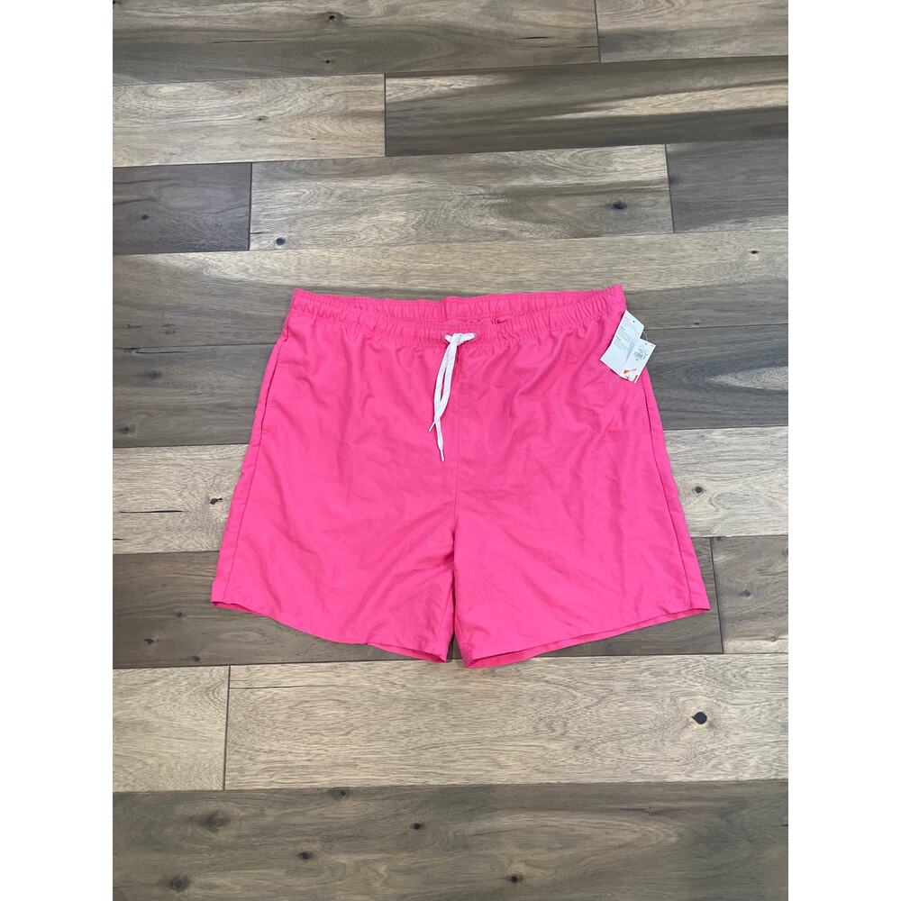Old Navy Pink Swim Trunks XXL NWT Drawstring Quick‑Dry